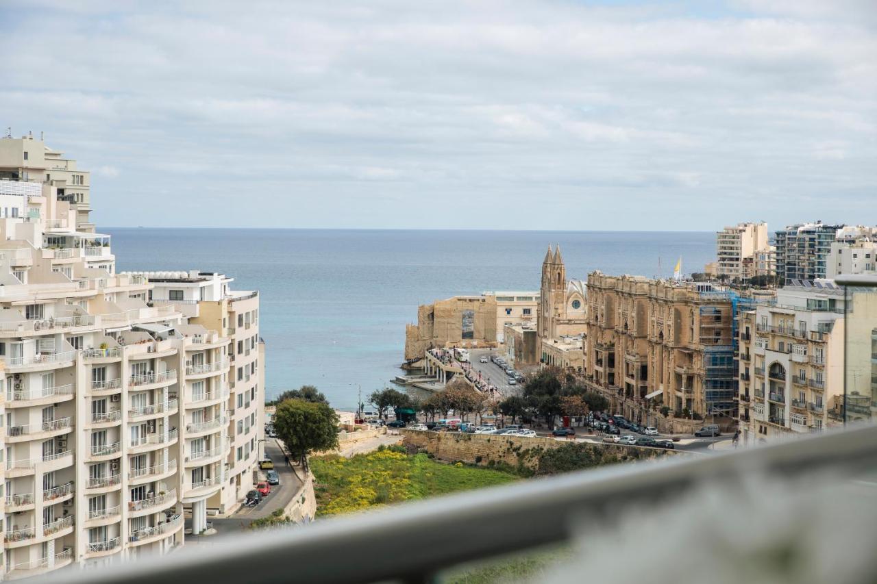 Sea View Apartment 2 Bedrooms 2 Bathrooms, 2 Minutes Away From The Sea San Ġiljan Exterior foto