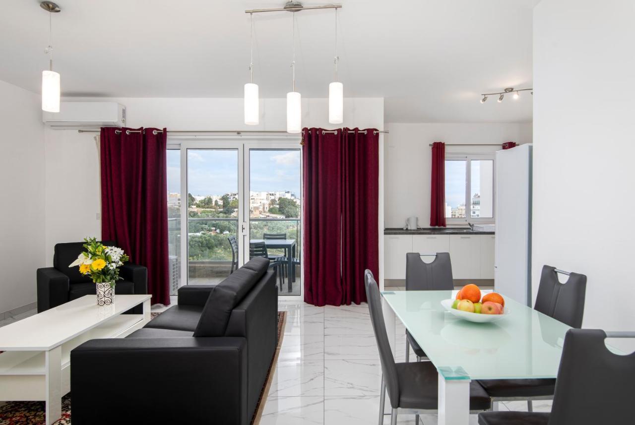 Sea View Apartment 2 Bedrooms 2 Bathrooms, 2 Minutes Away From The Sea San Ġiljan Exterior foto