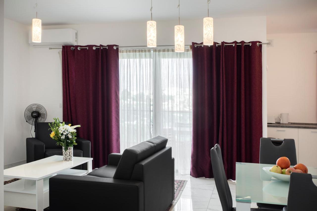 Sea View Apartment 2 Bedrooms 2 Bathrooms, 2 Minutes Away From The Sea San Ġiljan Exterior foto